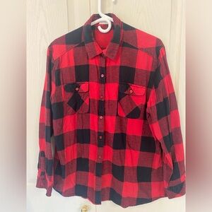 🚦4️⃣ for $15 Nevada lumber jacks button up plaid shirt